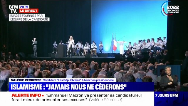 Valérie Pécresse: Avec moi, nous allons éradiquer ces quartiers ghetto