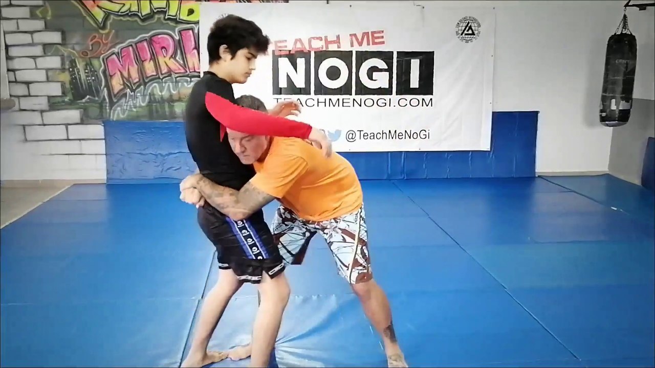 How to Back Fold Takedown from Clinch - BJJ for Beginners