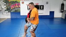 How to O soto gari from snap down attempt - nogi bjj takedown