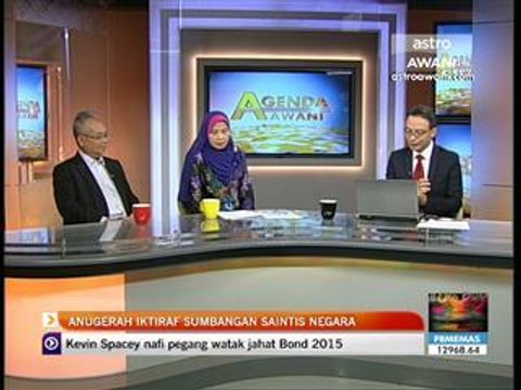 Agenda Awani: Anugerah iktiraf sumbangan saintis negara