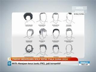 Parodi menjelang Bolasepak Piala Dunia 2014