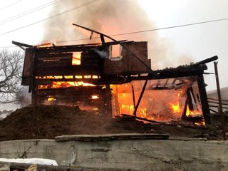 Kastamonu'da yangında 1 ev küle döndü