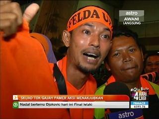 Skuad Tok Gajah pamer aksi menakjubkan