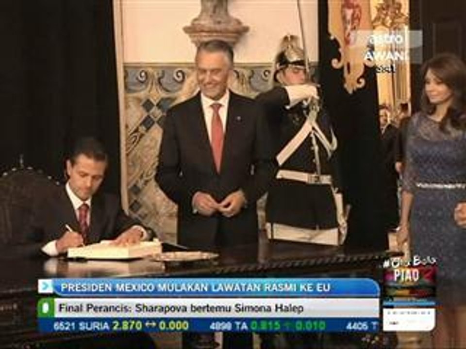 Presiden Mexico mulakan lawatan rasmi ke EU