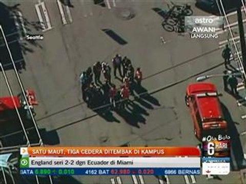 Satu maut, tiga cedera ditembak di kampus