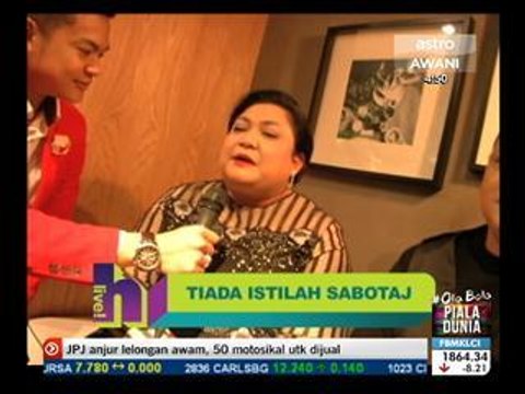 Adibah Noor nafi lagunya disabotaj