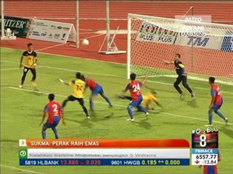 SUKMA: Skuad bola sepak Perak raih emas