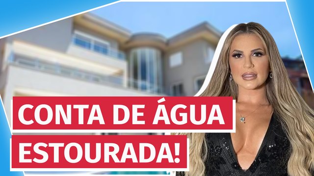 Estourada na internet, Deolane Bezerra bomba com conta de água caríssima