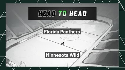 Minnesota Wild vs Florida Panthers: First Period Moneyline