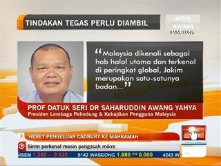 Heret pengeluar Cadbury ke mahkamah - LPKPM