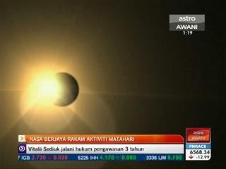 NASA berjaya rakam aktiviti matahari