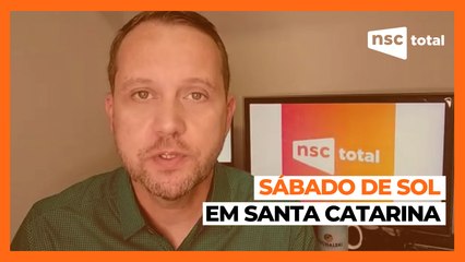 Sol predomina em SC neste sábado, 19 de fevereiro