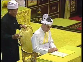 Raja Dr. Nazrin Shah, proclaimed the new Sultan of Perak