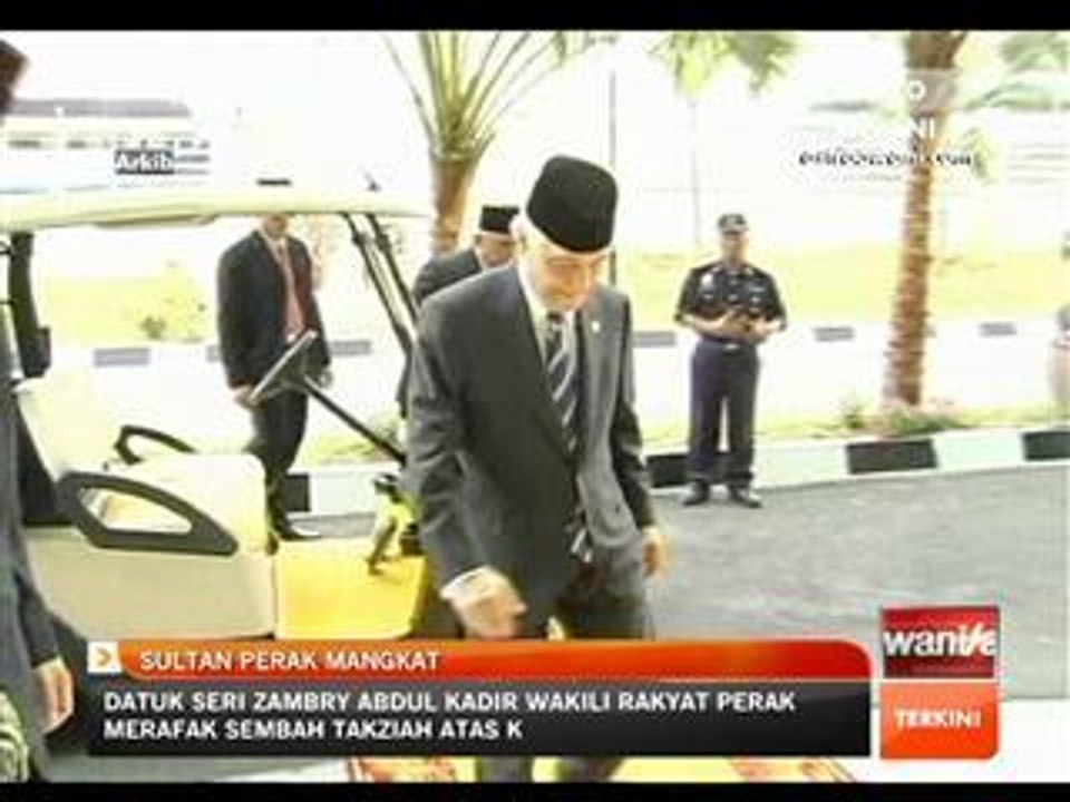 Sultan Perak mangkat