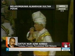 Sumbangan besar Sultan Azlan Shah kepada dunia hoki