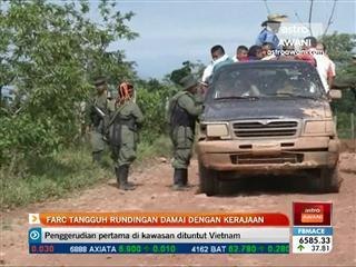 Colombia FARC tangguh rundingan damai dengan kerajaan