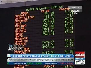 KLCC REIT able to gear up by another RM4.25B - AFFIN