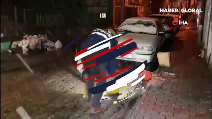 Bıçaklanan alkollü şahıs, baygın halde yatarken bulundu