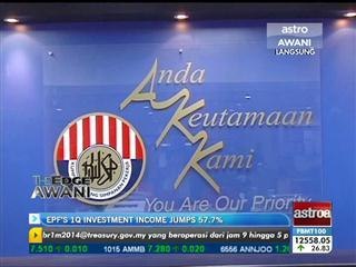 EPF's 1Q investment income jumps 57.7%
