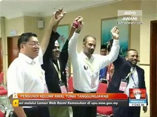 Pengundi keluar awal tunai tanggungjawab
