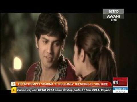 Filem 'Humpty Sharma Ki Dulhania' trending di Youtube