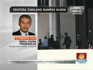 Tentera Thailand rampas kuasa