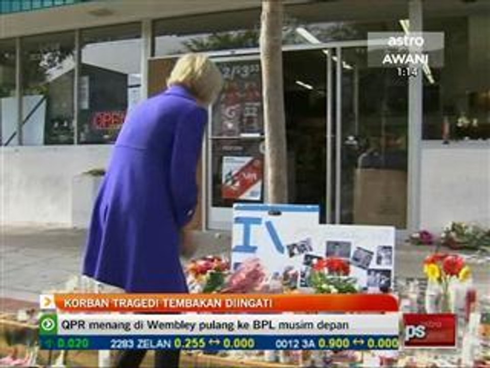 Korban tragedi tembakan diingati