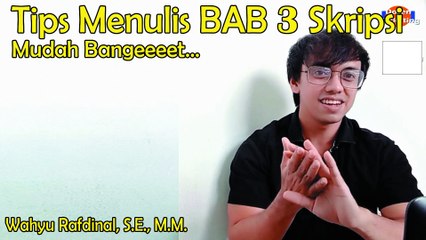 Tips dan Format BAB 3 Skripsi Metode Penelitian