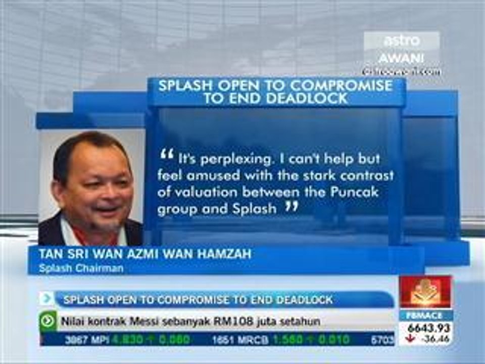 SPLASH open to compromise to end deadlock
