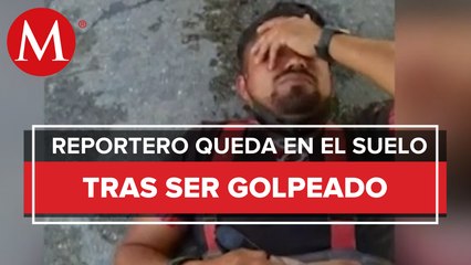 Normalistas agreden a reportero en Oaxaca