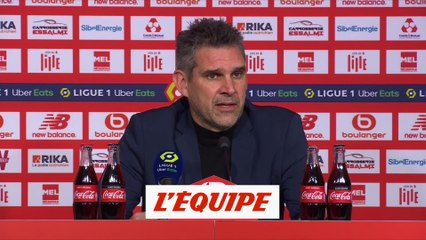 Download Video: Gourvennec sur les incidents : «Je ne me suis pas mêlé de ça» - Foot - L1 - Lille