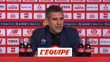 Gourvennec sur les incidents : «Je ne me suis pas mêlé de ça» - Foot - L1 - Lille