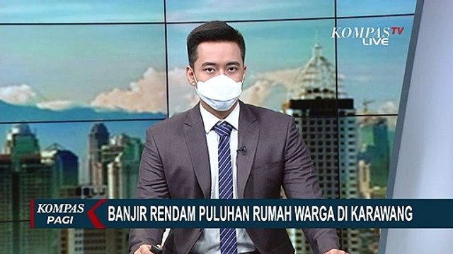 Sungai Cibeet dan Citarum Meluap, Rumah Warga di Karawang Terendam Banjir