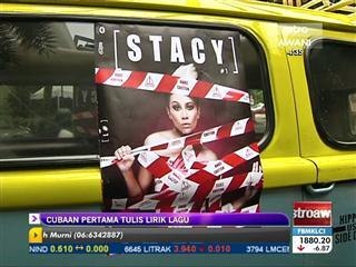 Cubaan pertama Stacy tulis lirik lagu