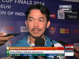 Piala Thomas: Malaysia ke suku akhir