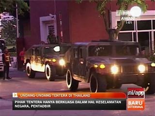 Undang-undang tentera di Thailand