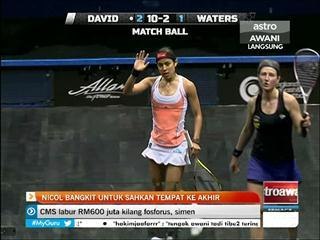 Nicol bangkit untuk sahkan tempat ke akhir