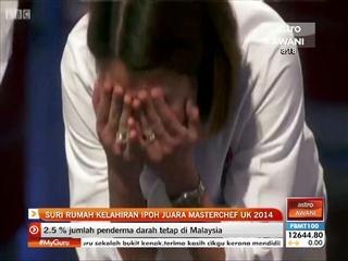 Suri rumah kelahiran Ipoh juara Masterchef UK 2014
