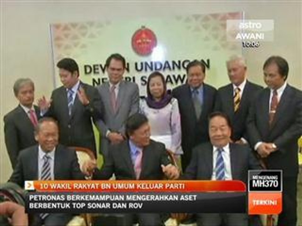 10 wakil rakyat BN umum keluar parti
