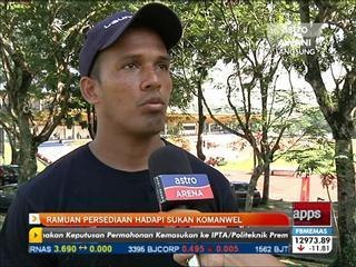 Persediaan skuad ragbi hadapi Sukan Komanwel