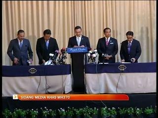Sidang media khas MH370 (5:30pm, 15 Mei 2014)