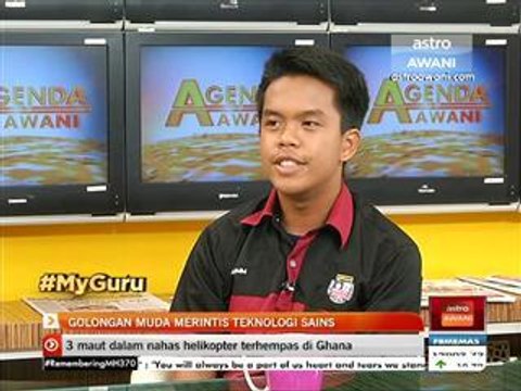 Agenda Awani : Golongan muda merintis teknologi sains