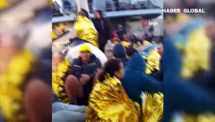 Yunanistan'da yangın çıkan feribottaki bir Türk vatandaşı kayıp