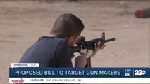 Proposed bill to target gun makers