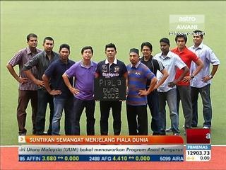 Suntikan semangat menjelang Piala Dunia