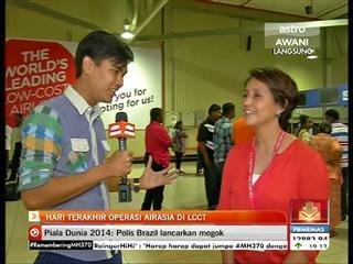 Hari terakhir operasi AirAsia di LCCT