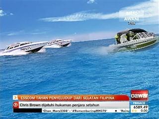 ESSCOM tahan penyeludup dari Selatan Filipina