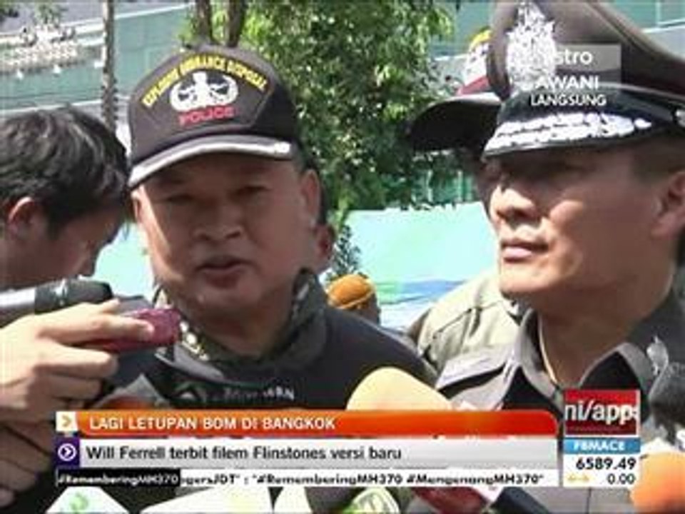 Lagi letupan bom di Bangkok