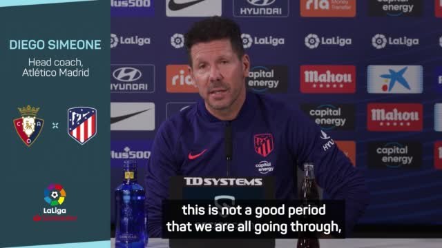 Simeone has 'absolute belief' in his Atléti players