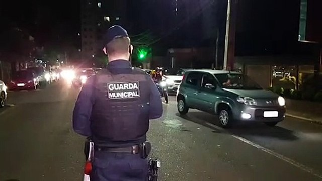 Ação de fiscalização é realizada Rua Minas Gerais com Rua João Pessoa